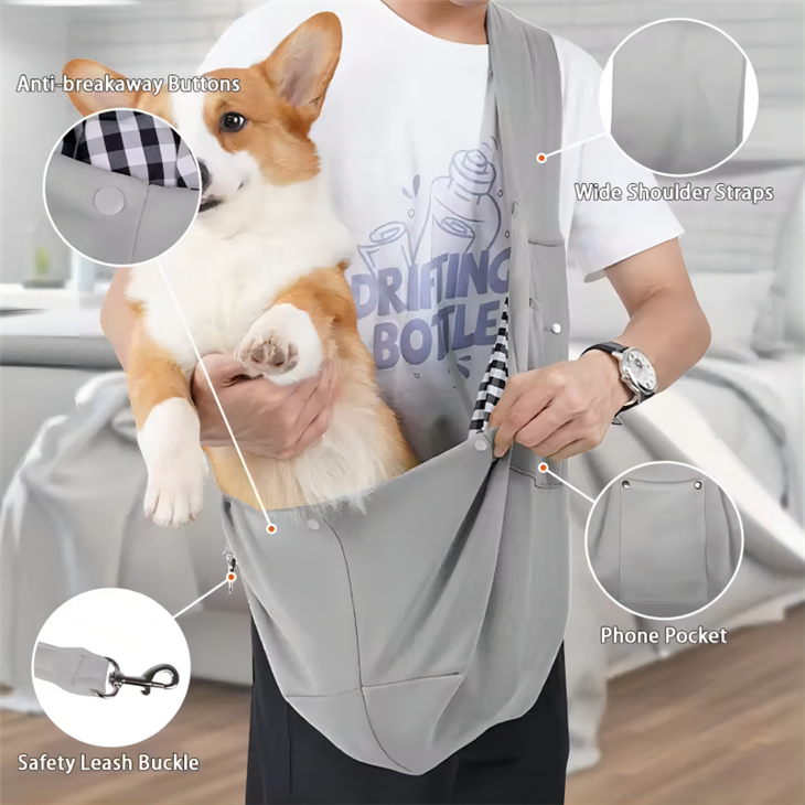 Pet Shoulder Sling Carrier Dog Carrier Bag