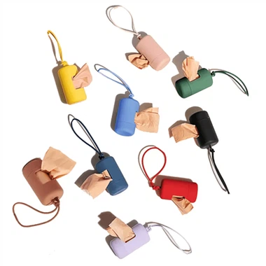 Skräddarsydd, personlig hundbajspåsedispenser